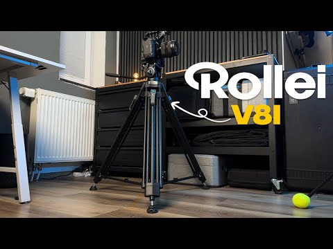 Das Rollei V8i Quick Aluminium Videostativ im Test – Das ideale Stativ für Filmemacher?