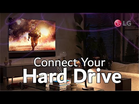 [LG WebOS 6.0 TV] - How to Connect a Hard Drive to Your LG Smart TV
