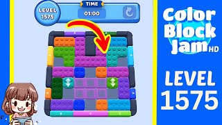 Solusi Level 1575 Color Block Jam