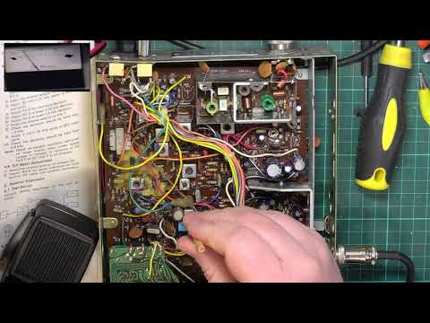 York JCB863 UK CB27/81 CB radio (mobile) - Service adjustments