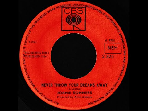Joanie Sommers - Never throw your dreams away