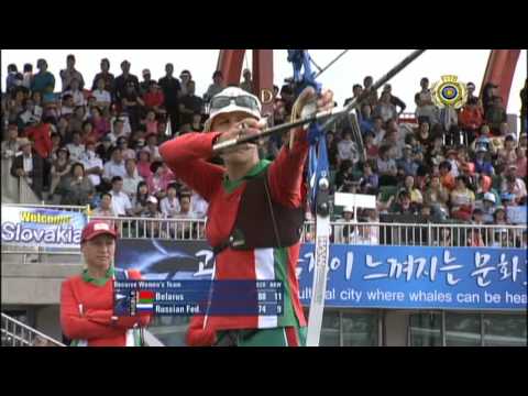 Belarus v Russia – recurve women's team bronze | Ulsan 2009 World Archery Championships
