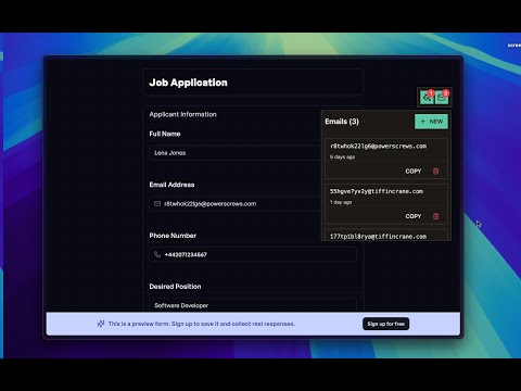 Item video thumbnail