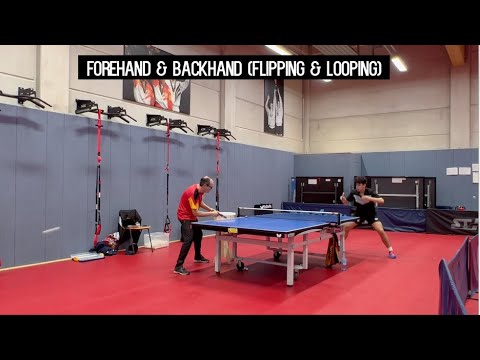 Butterfly Training Tips with Darius Fahimi - Forehand & Backhand Flipping & Looping