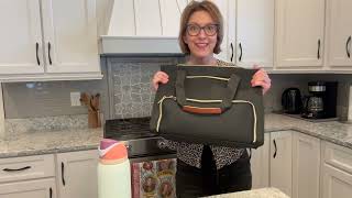 Chic Office Essential Carryall - Lunch Tote + Laptop Bag #teacherlife