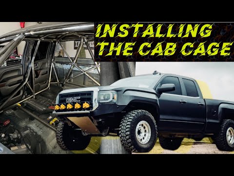 GMC PRERUNNER BUILD | TE designs cab cage install