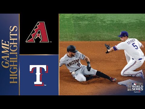 MLB 월드시리즈 2차전 애리조나 9-1 텍사스 하이라이트