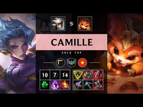 Camille Top vs Gnar - VN Challenger Patch 25.07