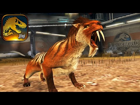THYLACOSMILUS MAX LEVEL 40 || Jurassic World - The Game Android Gameplay