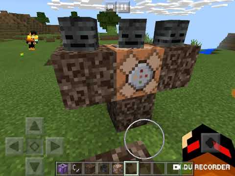How to spawn wither STORM PART 1 MINECRAFT