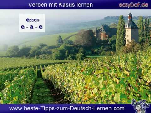 Deutsch lernen - starke Verben