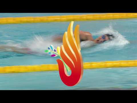 25 07 2017 SWIMMING HIGHLIGHTS MEN 1500 M Freestyle   Final Medal Ceremony DEAFLYMPICS 2017