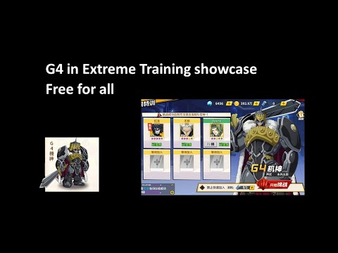 G4 Extreme Training showcase | Free for all