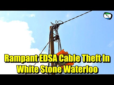 Talk To The Camera - Rampant EDSA Cable Theft In White Stone, Waterloo - Sierra Leone
