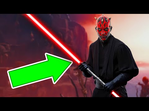 Why Darth Maul Chose A Double Bladed Lightsaber