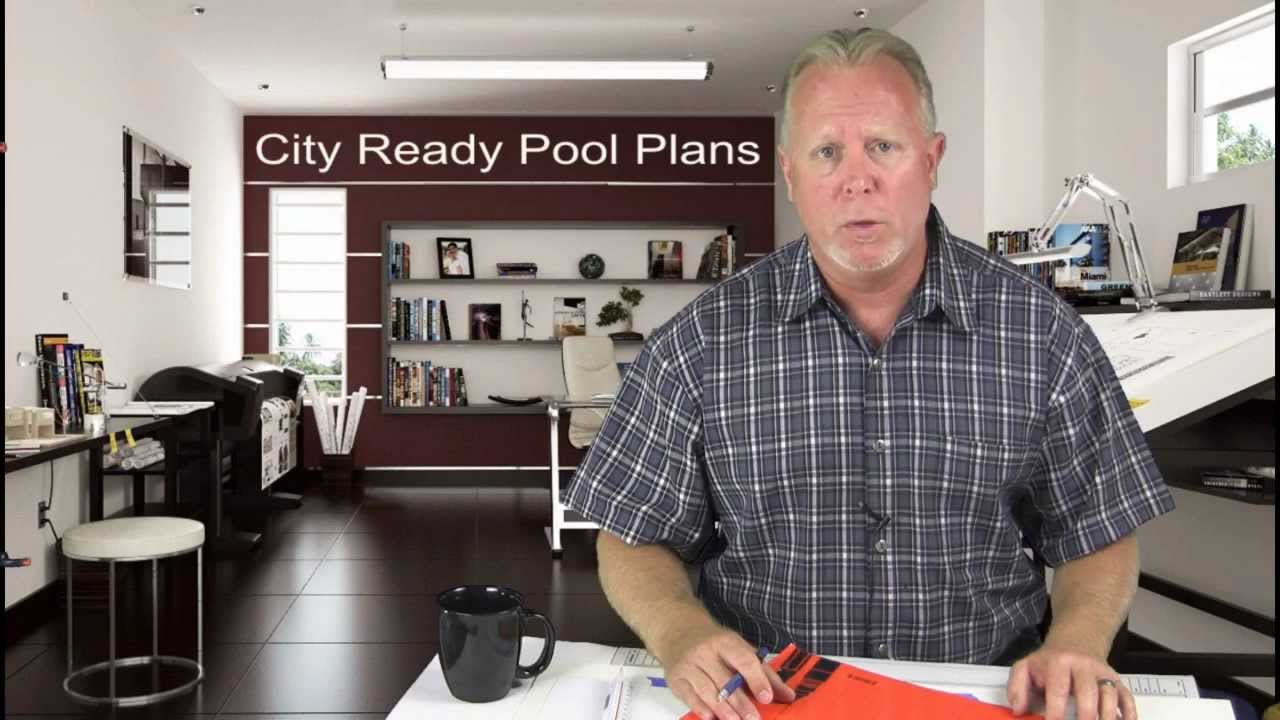 Plan Point - Drawing a City Ready Pool Plan Segment 1 of 4
