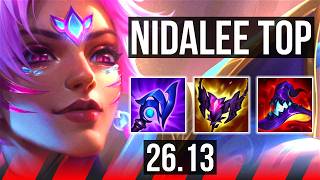 NIDALEE vs SETT (TOP) | 7k gold comeback, Grasp Of The Undying, 38K damage | EUW Master | 26.13