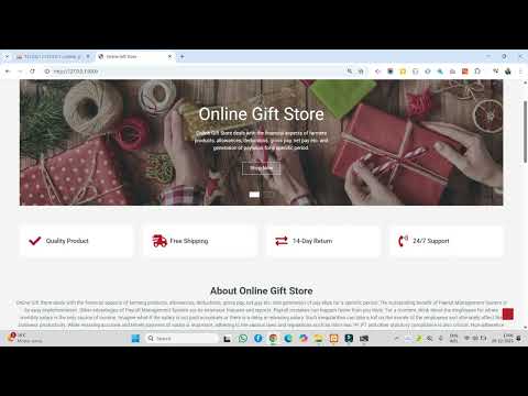 Online Gift Store Python Django Project Source Code