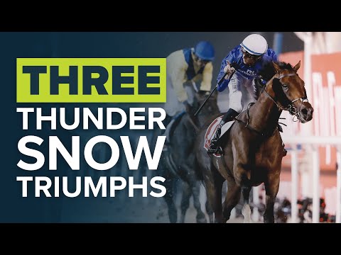 TOP 3 WINS | THUNDER SNOW SIZZLES IN DUBAI WORLD CUP