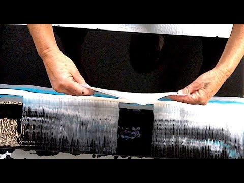 My Courtney Hoelscher SWIPE Technique + Pouring Medium Recipe | Detailed Tutorial