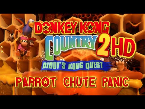Nintendo Switch - Donkey Kong Country 2 HD - Parrot Chute Panic