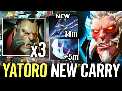 NEW Carry 7.33 by Yatoro - Lycan Now is a Universal Hero Dota 2 Insane Build 14m Harpoon