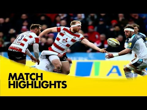 Gloucester vs Newcastle Falcons - Aviva Premiership 2015/16