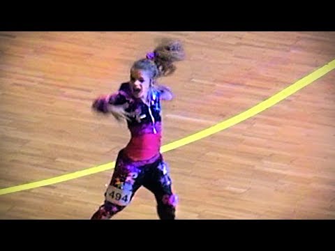 Anastasia Melnikova #Techno_dance FINAL ☀ Solo Mini Girls ☀ Modern Dance Championship of Ukraine