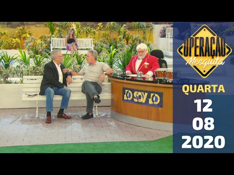 Operação Mesquita 12/08/2020 - Otavio na Praça É Nossa e entrevista Carlos Alberto de Nóbrega