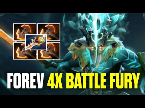 Mad Juggernaut 4X Battlefury by Forev - Top MMR Pro Player | Dota 2