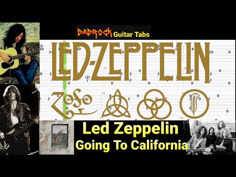 Going To California - Led Zeppelin - Acoustic Guitar TABS Lesson