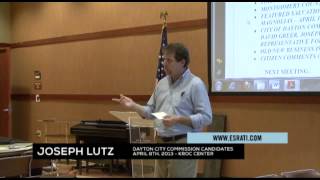 preview picture of video 'Dayton City Commission candidate Joseph Lutz'
