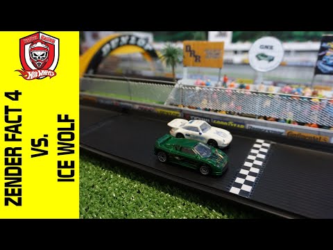 Zender Fact 4 vs. Ice Wolf | Diecast Racing