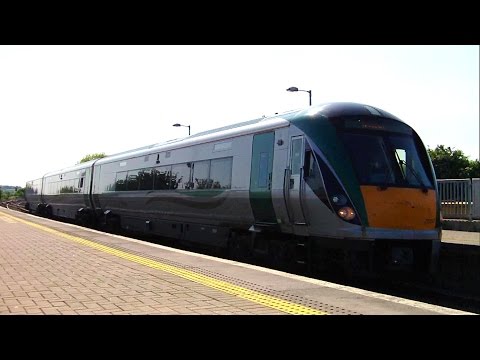IE 22000 Class Intercity Train number 22357 - Portarlington Station, Laois