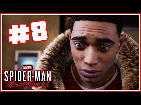 SPIDER-MAN MILES MORALES | PS4 Walkthrough Gameplay Part 8 #gaming #live