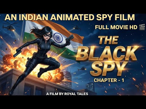 THE BLACK SPY 1 FULL MOVIE HD 🎬🔥 | INDIAN ANIMATION | ROYAL TALES | #INDIANANIME #theblackspy #FILM 