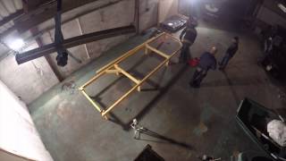 preview picture of video 'Golspie Rowing Club - First Build Night'