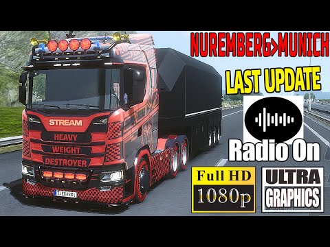 Truckers of Europe 3 || Von Nürnberg nach München - Radio auf || Das neue Update 😉👌