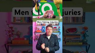 Men faking injury in sports