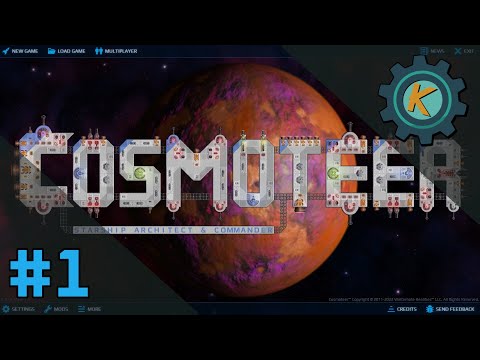 Cosmoteer EA #1 - Shipbuildin Space Conquerin Fleet Commandin FUN!