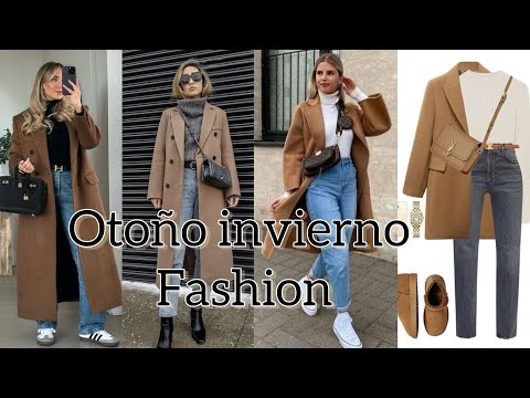 OUTFITS y LOOKS DE MODA OTOÑO INVIERNO 24-2025 IDEAS en TENDENCIA COMBINACIONES DE ROPA MODERNA
