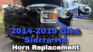 How to replace the horn in your 2014-2019 GMC SIERRA HD