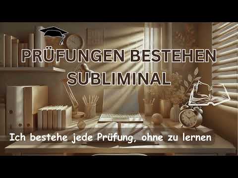 JEDE PRÜFUNG BESTEHEN starkes Subliminal | Klassenbester Sein & 1,0 Schnitt einfach bekommen