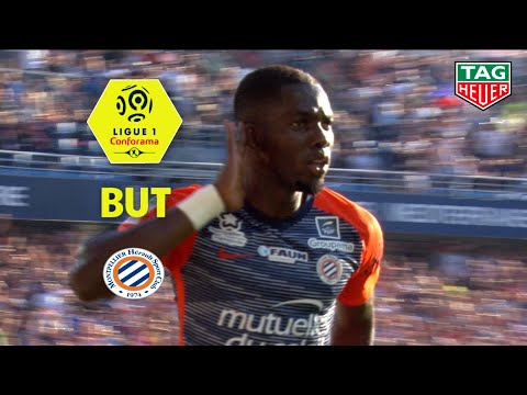 But Ambroise OYONGO (28') / Montpellier Hérault SC - Nîmes Olympique (3-0)  (MHSC-NIMES)/ 2018-19