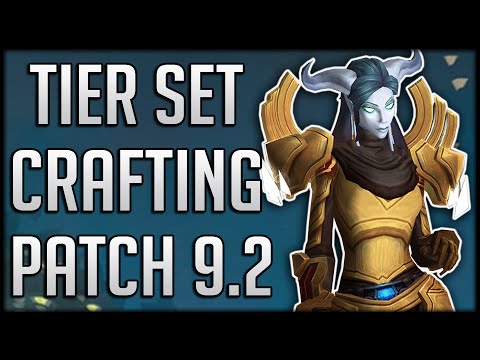 How To Craft Your Own TIER SET In Patch 9.2 - Creation Catalyst Explained