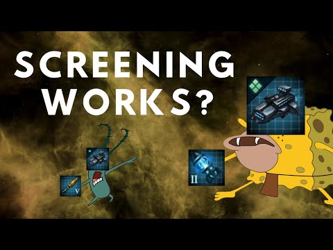 Stellaris Are Screening Ships Effective? - Fleet Composition Testing