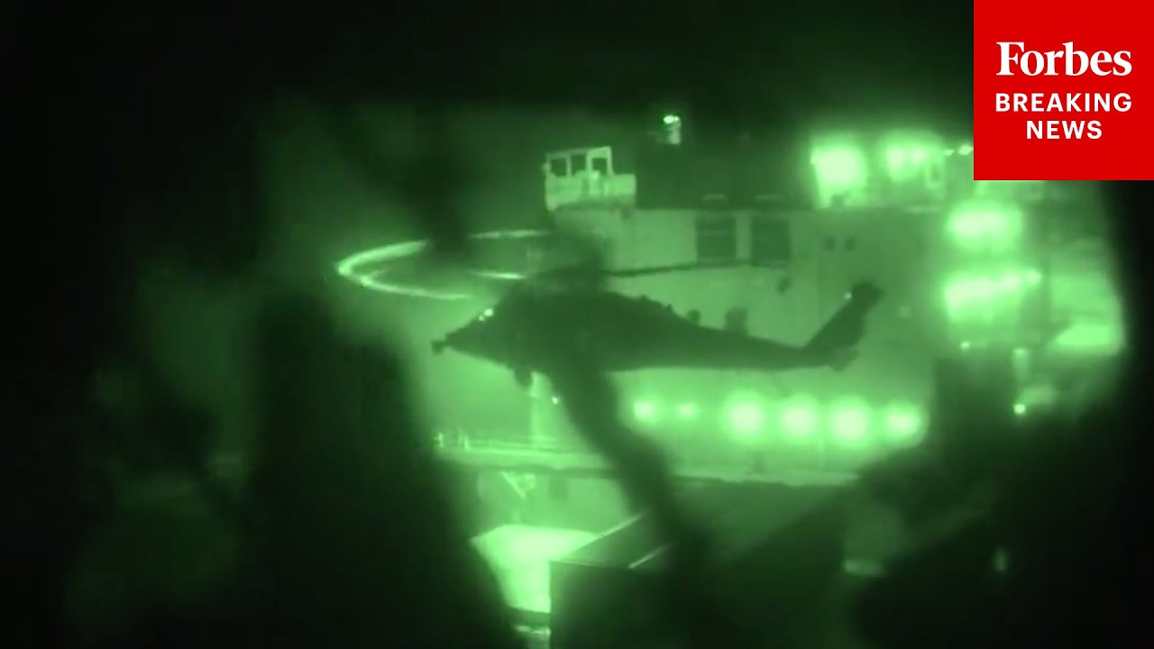 Video | RAW VIDEO: CENTCOM Releases Footage Of U.S. Marines Boarding And Seizing Iran-Linked M/V Touska