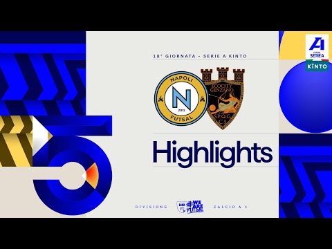 Napoli Futsal-Ecocity Genzano 4-4 | Goals and highlights | Matchday 18 | Serie A KINTO 2025/2026
