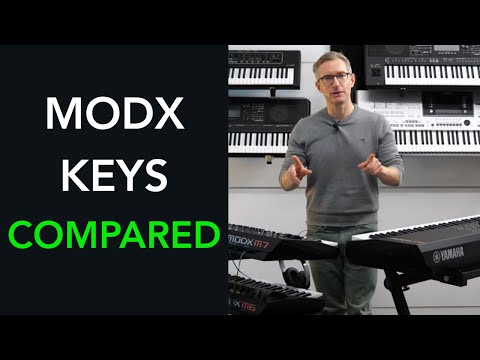 Yamaha MODX M8 vs M7 vs M6 Key Action Comparison – The Feel Explained