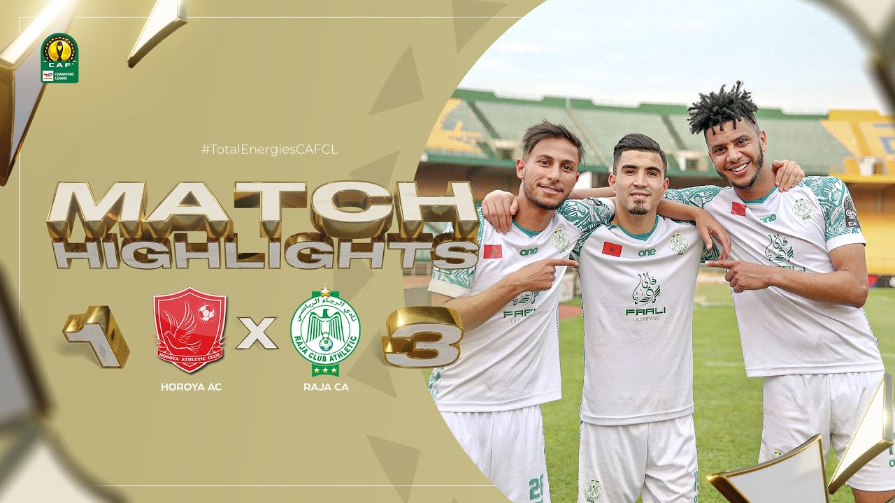 CAF Champions league | Groupe C : Horoya AC 1-3 Raja CA